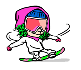 Snowboarder Heroki sticker #3554317