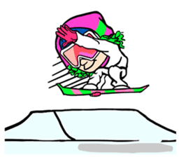Snowboarder Heroki sticker #3554318