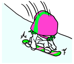Snowboarder Heroki sticker #3554320