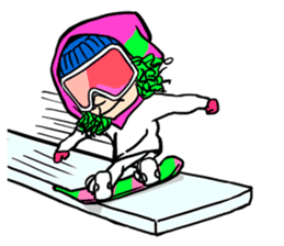 Snowboarder Heroki sticker #3554322