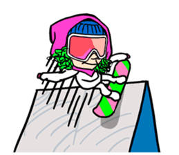 Snowboarder Heroki sticker #3554325