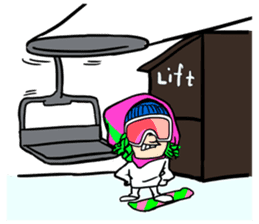 Snowboarder Heroki sticker #3554327