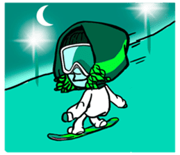 Snowboarder Heroki sticker #3554329