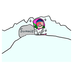 Snowboarder Heroki sticker #3554333
