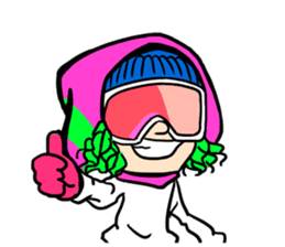 Snowboarder Heroki sticker #3554334