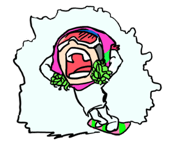 Snowboarder Heroki sticker #3554337
