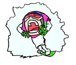 Snowboarder Heroki sticker #3554337