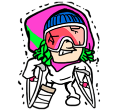 Snowboarder Heroki sticker #3554341