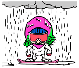 Snowboarder Heroki sticker #3554344