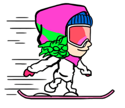 Snowboarder Heroki sticker #3554346