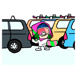 Snowboarder Heroki sticker #3554350