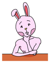 A Lean Rabbit sticker #3554358