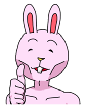 A Lean Rabbit sticker #3554363