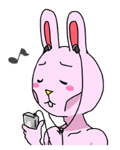 A Lean Rabbit sticker #3554366