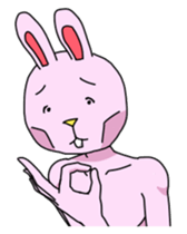 A Lean Rabbit sticker #3554368