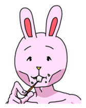 A Lean Rabbit sticker #3554376