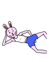 A Lean Rabbit sticker #3554377