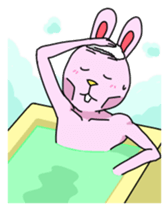 A Lean Rabbit sticker #3554378