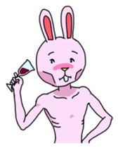 A Lean Rabbit sticker #3554379