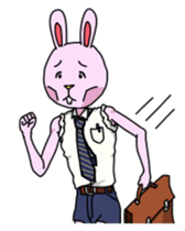 A Lean Rabbit sticker #3554381