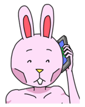 A Lean Rabbit sticker #3554386