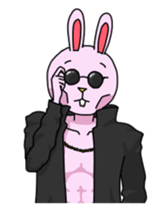 A Lean Rabbit sticker #3554391