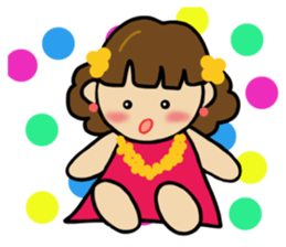 The girl loved by everyone sticker #3554791