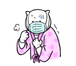 Midwife Cat Sticker sticker #3554806