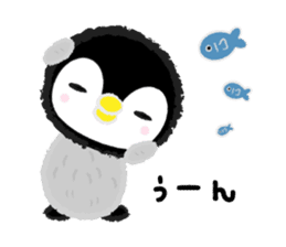 Fluffy Little Penguin sticker #3555555