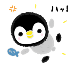 Fluffy Little Penguin sticker #3555589