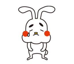 Rabbit's stamp sticker #3555716
