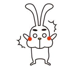 Rabbit's stamp sticker #3555719