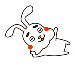 Rabbit's stamp sticker #3555720