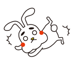 Rabbit's stamp sticker #3555721