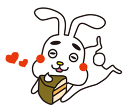 Rabbit's stamp sticker #3555722