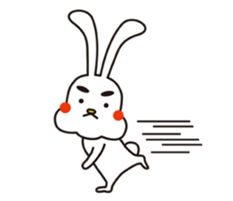 Rabbit's stamp sticker #3555726
