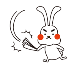 Rabbit's stamp sticker #3555731