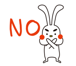 Rabbit's stamp sticker #3555733