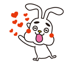 Rabbit's stamp sticker #3555735