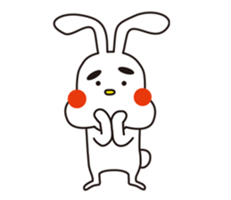 Rabbit's stamp sticker #3555736