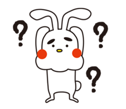 Rabbit's stamp sticker #3555737