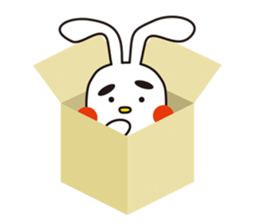 Rabbit's stamp sticker #3555738