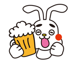 Rabbit's stamp sticker #3555741