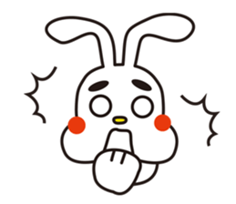 Rabbit's stamp sticker #3555742