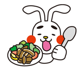 Rabbit's stamp sticker #3555744