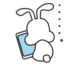 Rabbit's stamp sticker #3555746