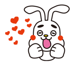 Rabbit's stamp sticker #3555748