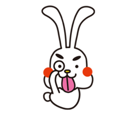 Rabbit's stamp sticker #3555753