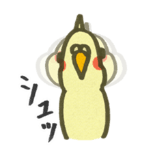 Yurutori!Cockatiel sticker #3555761
