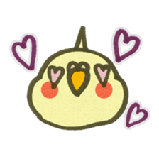 Yurutori!Cockatiel sticker #3555770